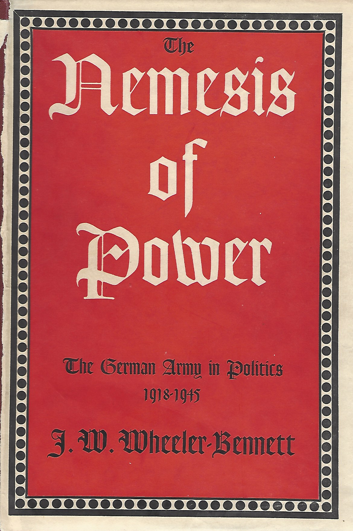Image for The Nemesis of Power