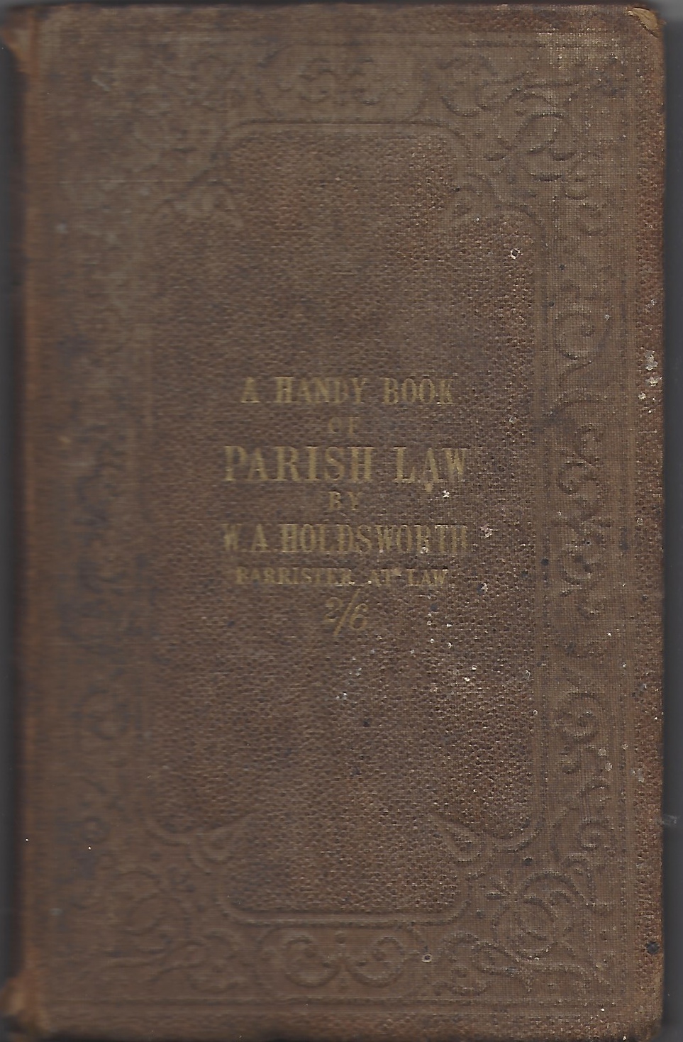 Image for The Handy Book of Parish Law