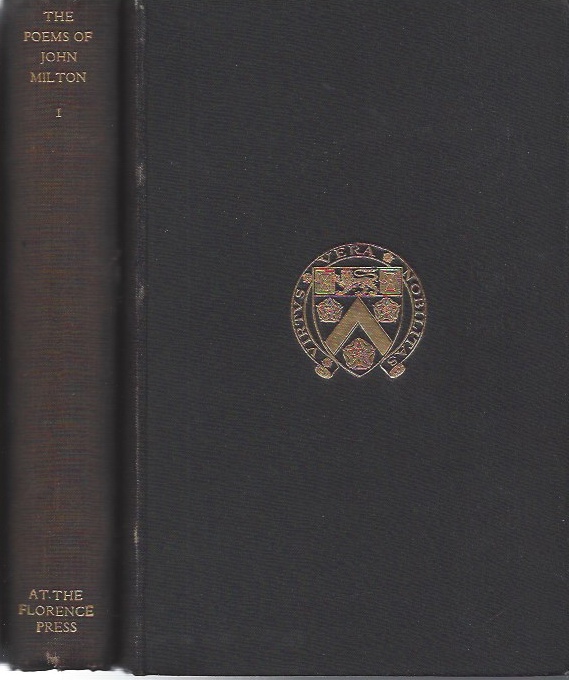 Image for The Poems of John Milton - English, Latin, Greek and Italian. Vol I: The Shorter Poems, Paradise Regained and Samson Agonistes; Vol II: Paradise Lost.