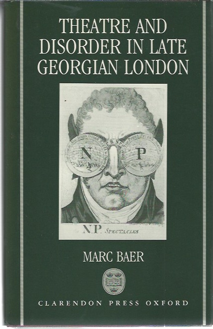Image for Theatre and Disorder in Late Georgian London