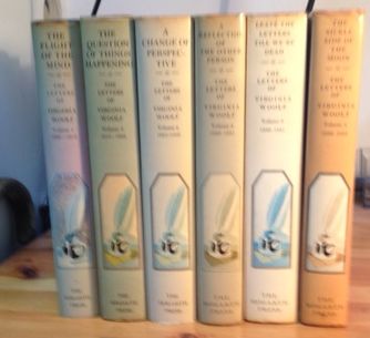 Image for The Letters of Viginia Woolf: Vol 1, The Flight of the Mind; Vol 2, The Question of Things Happening; Vol 3, A Change of Perspective; Vol 4, A Reflection of the Other Person; Vol 5, The Sickle Side of the Moon; Vol 6, Leave the Letters Till We're Dead.
