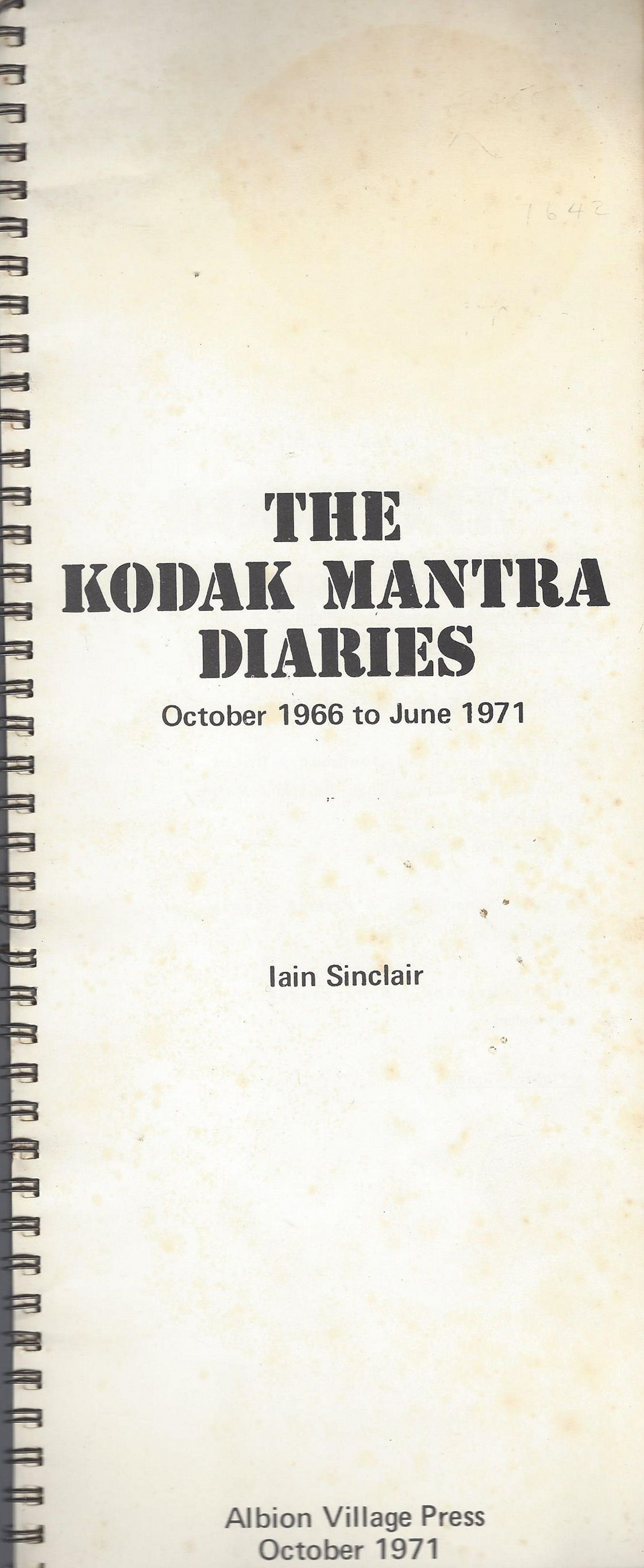 Image for Kodak Mantra Diaries, October 1966 to June 1971
