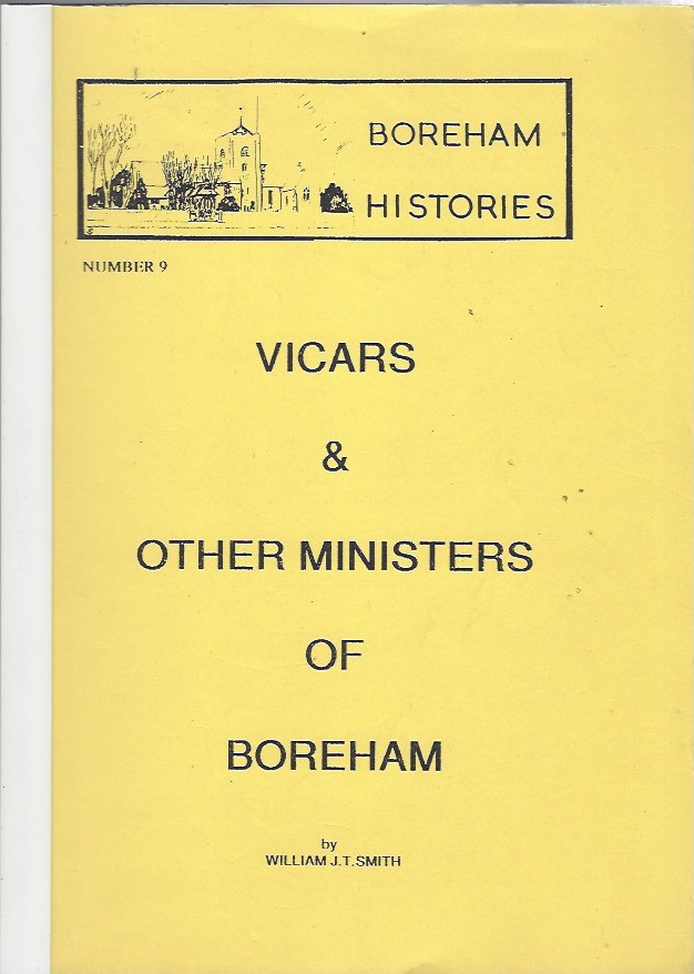 Image for Vicars & Other Ministers of Boreham