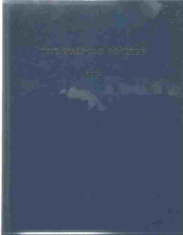 Image for The Seventy-Fourth Volume of the Walpole Society 2012