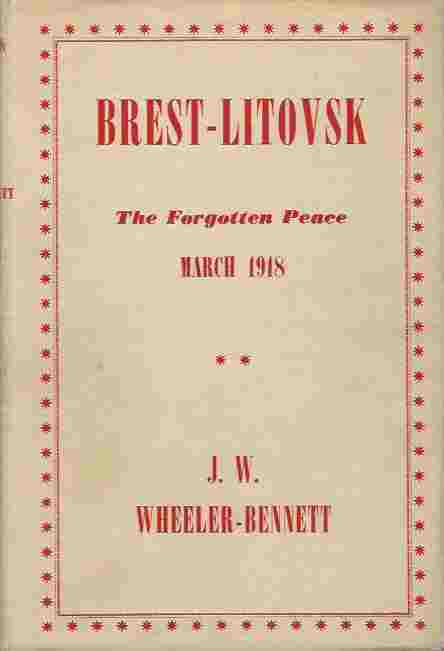 Image for Brest-Litovsk. The Forgotten Peace 1918.