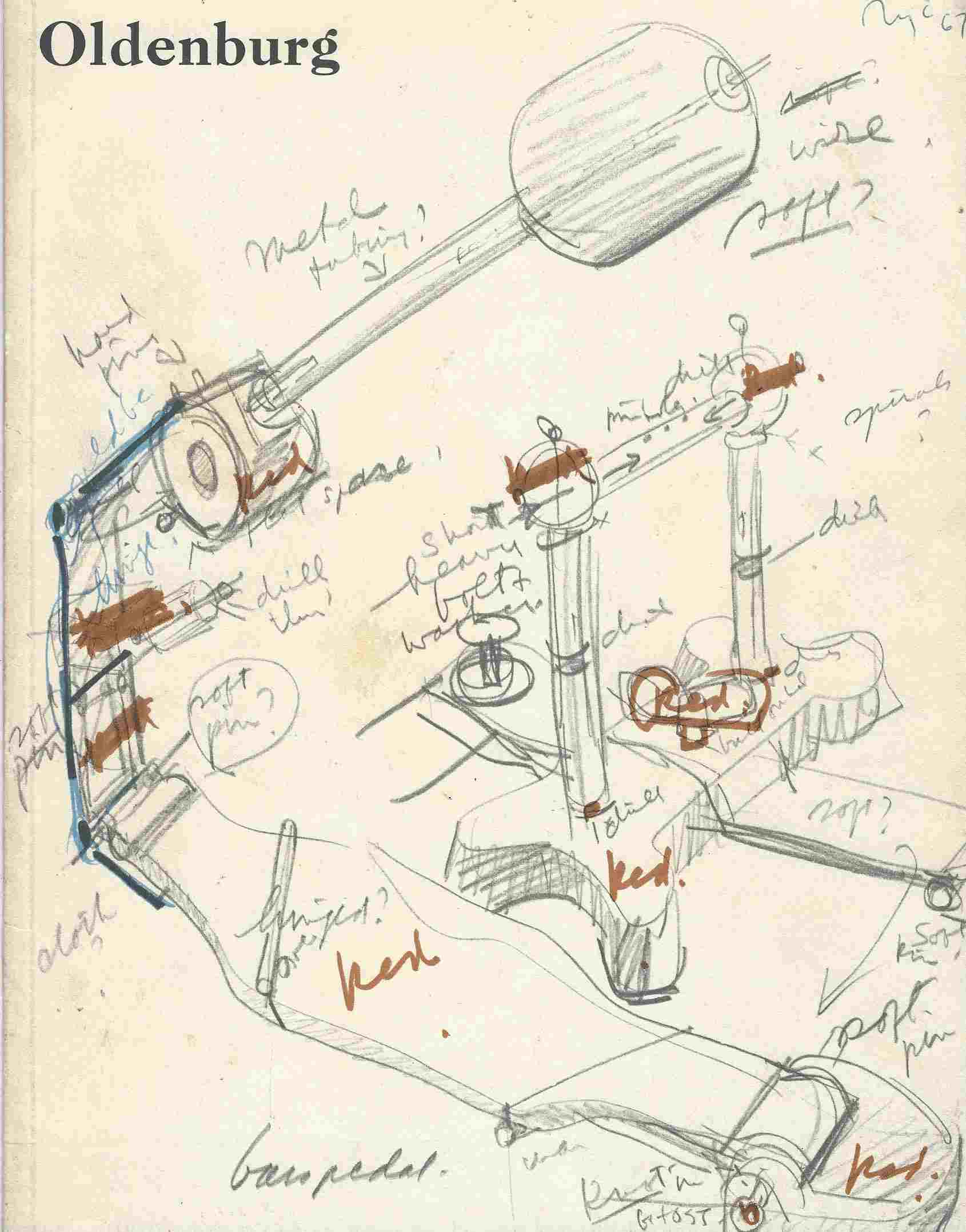 Image for Claes Oldenburg an exhibition organized by the Museum of Modern Art, New York: Under the auspices of the International Council of the Museum, The Tate Gallery, London 24 June - 16th August 1970