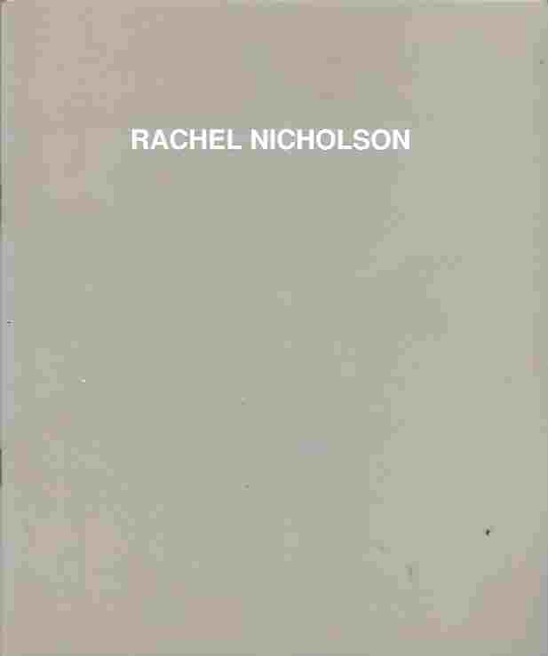 Image for Rachel Nicholson Recent Paintings