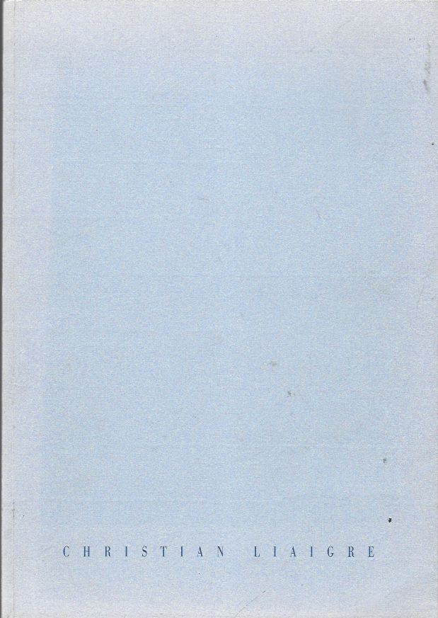 Image for Christian Liaigre Catalogue, 2001