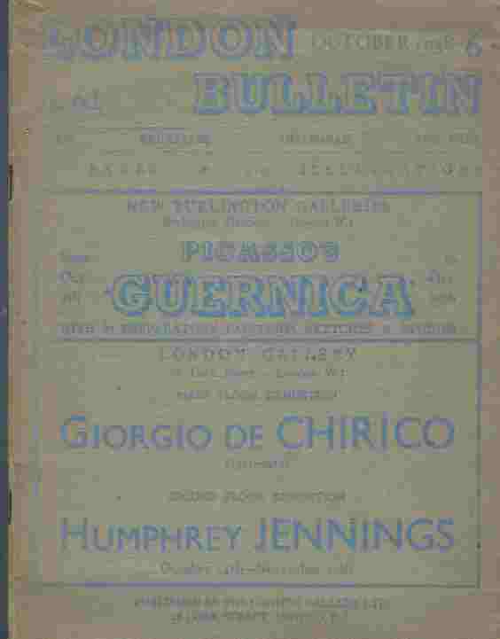 Image for London Bulletin. No 6, October 1938