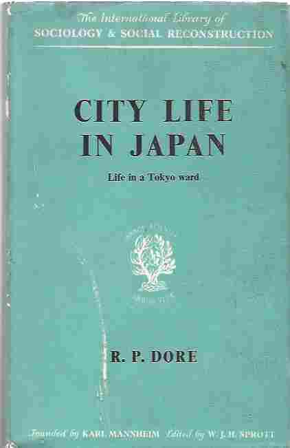 Image for City life in Japan A Study of a Tokyo Ward