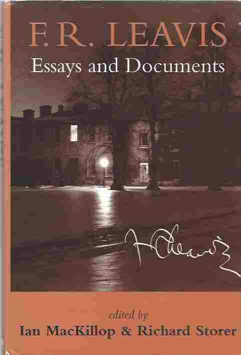 Image for F.R.Leavis Essays and Documents