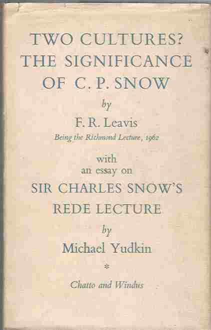 Image for Two Cultures? The Significance of C. P. Snow