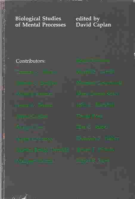 Image for Biological Studies of Mental Processes