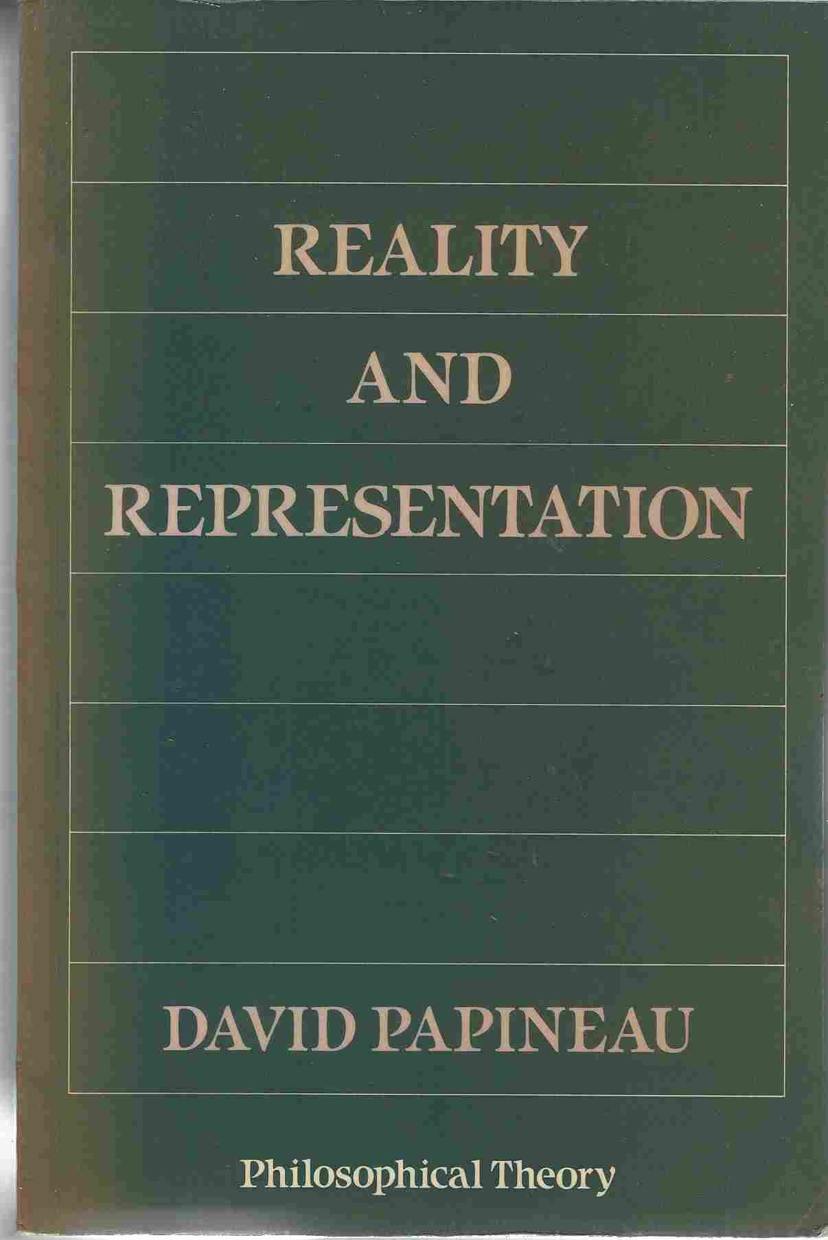 Image for Reality and Representation