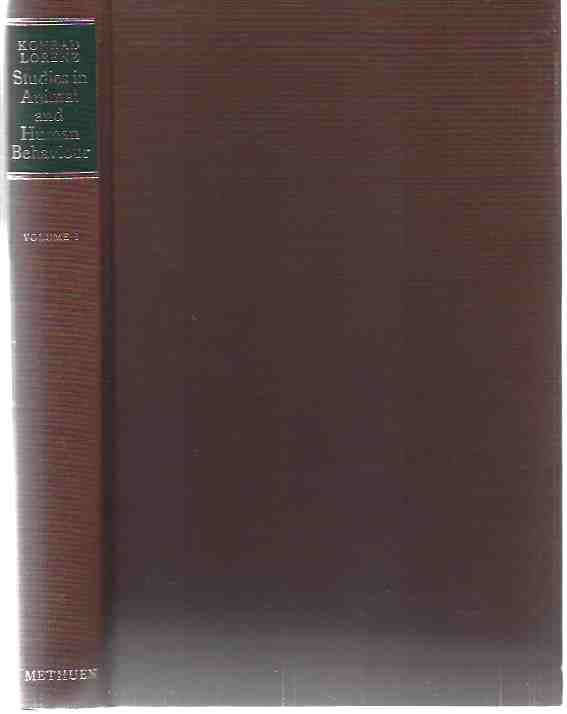 Image for Studies in Animal and Human Behaviour, Vol I