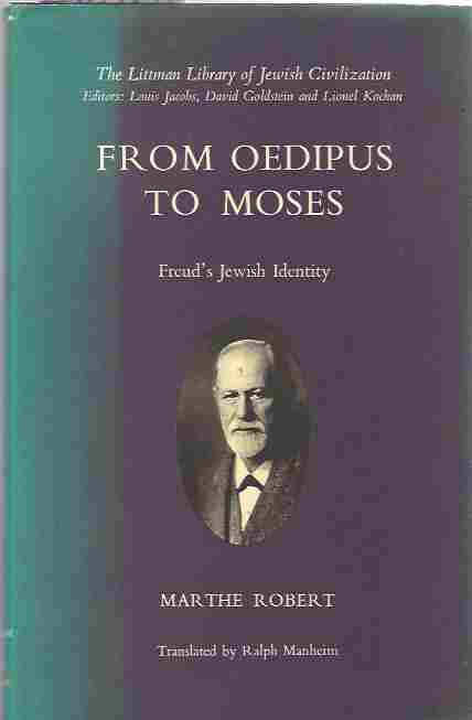Image for From Oedipus to Moses Freud's Jewish Identity