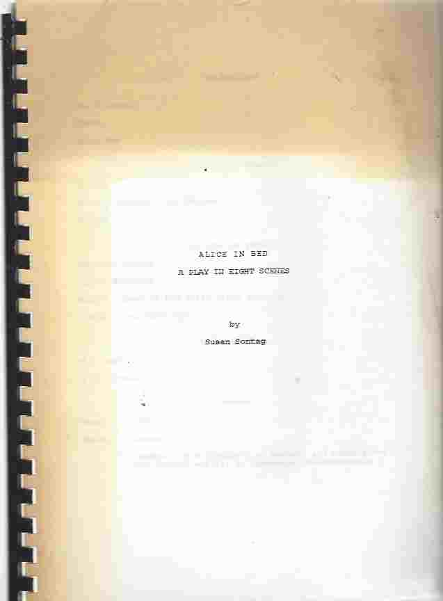 Image for Alice in Bed : A Play in Eight Scenes. Early typescript copy