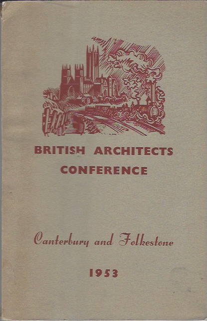 Image for British Architects Conference, Canterbury and Folkestone 10th-13th June 1953