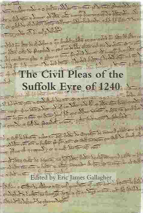 Image for The Civil Pleas of the Suffolk Eyre of 1240