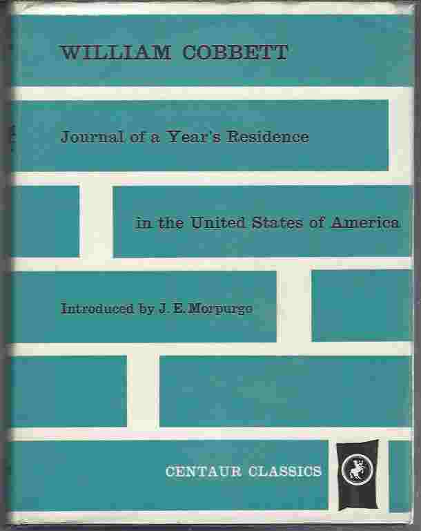 Image for A YEAR 'S RESIDENCE IN THE UNITED STATES OF AMERICA.