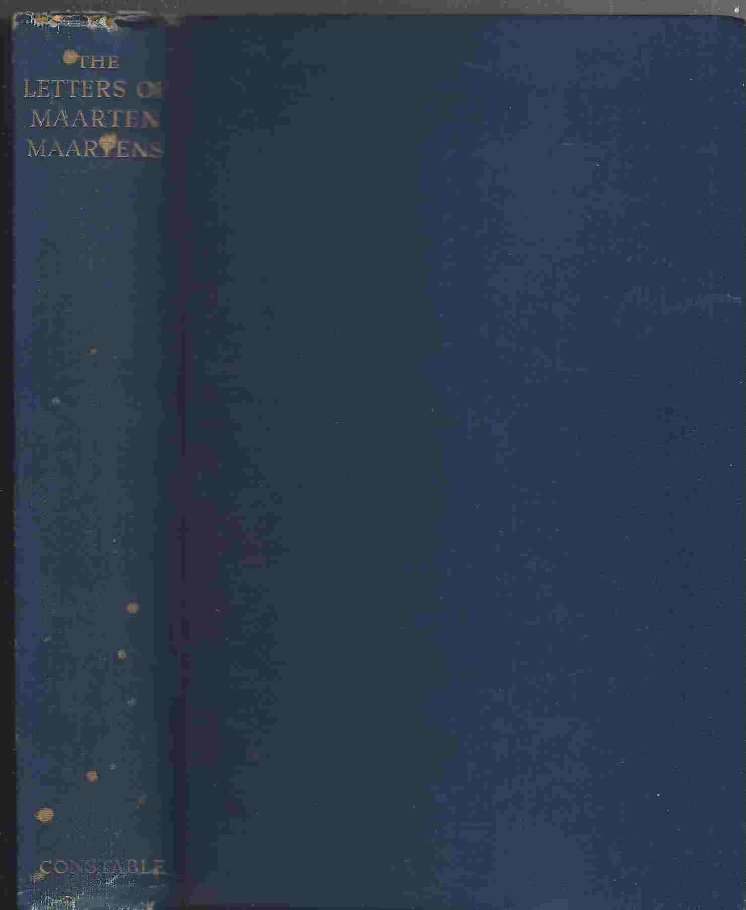 Image for The Letters Of Maarten Maartens.