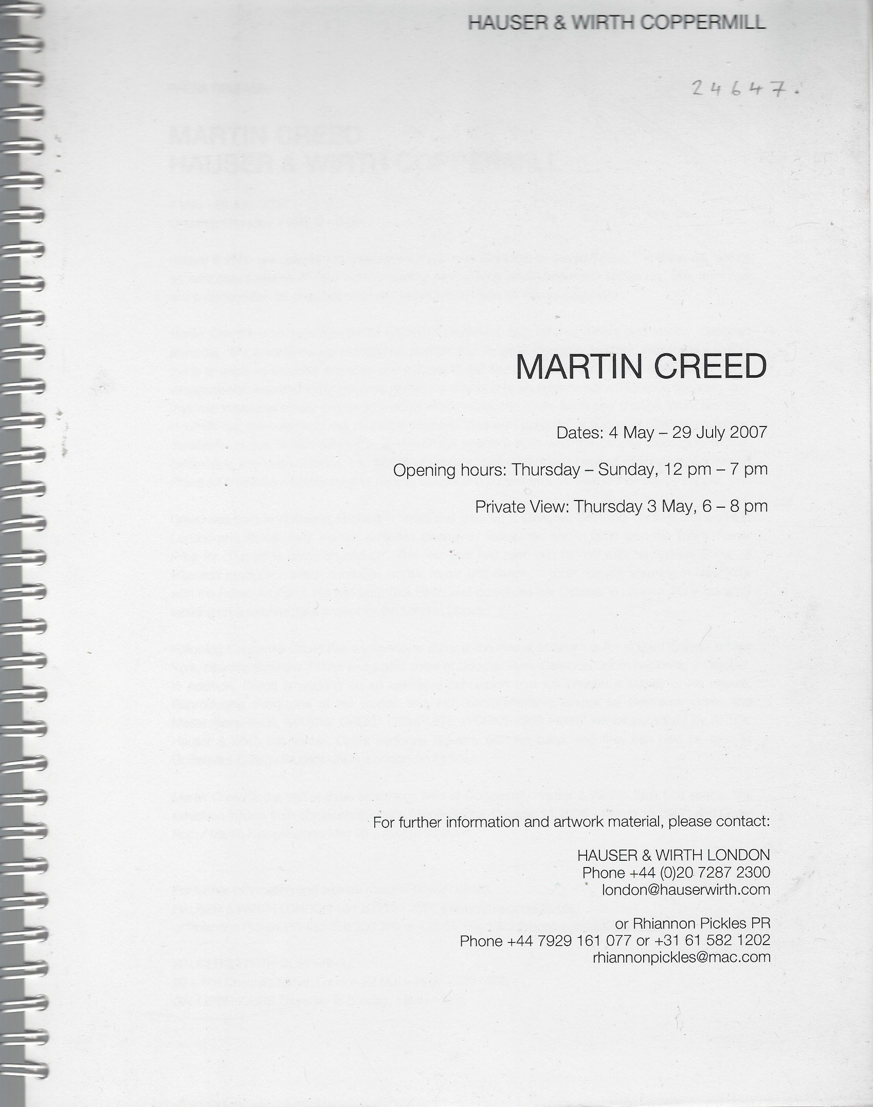 Image for Martin Creed