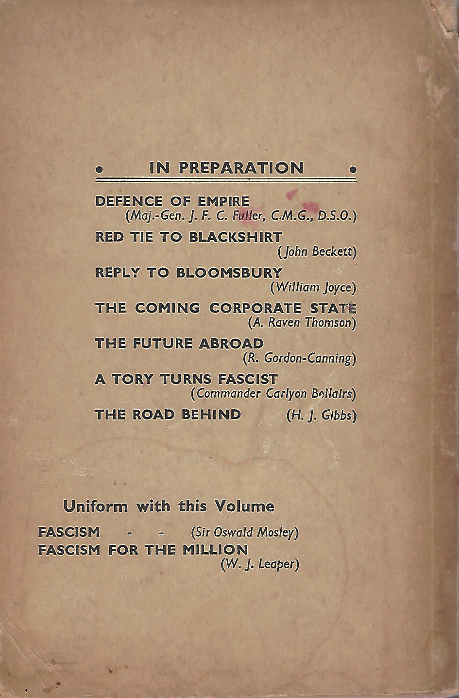 Image for Fascism - 100 Questions Asked and Answered