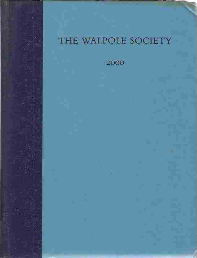 Image for The Sixty-second Volume of the Walpole Society 2000