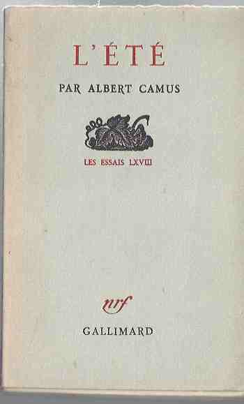 Image for L'Ete: Les Essais LXVIII