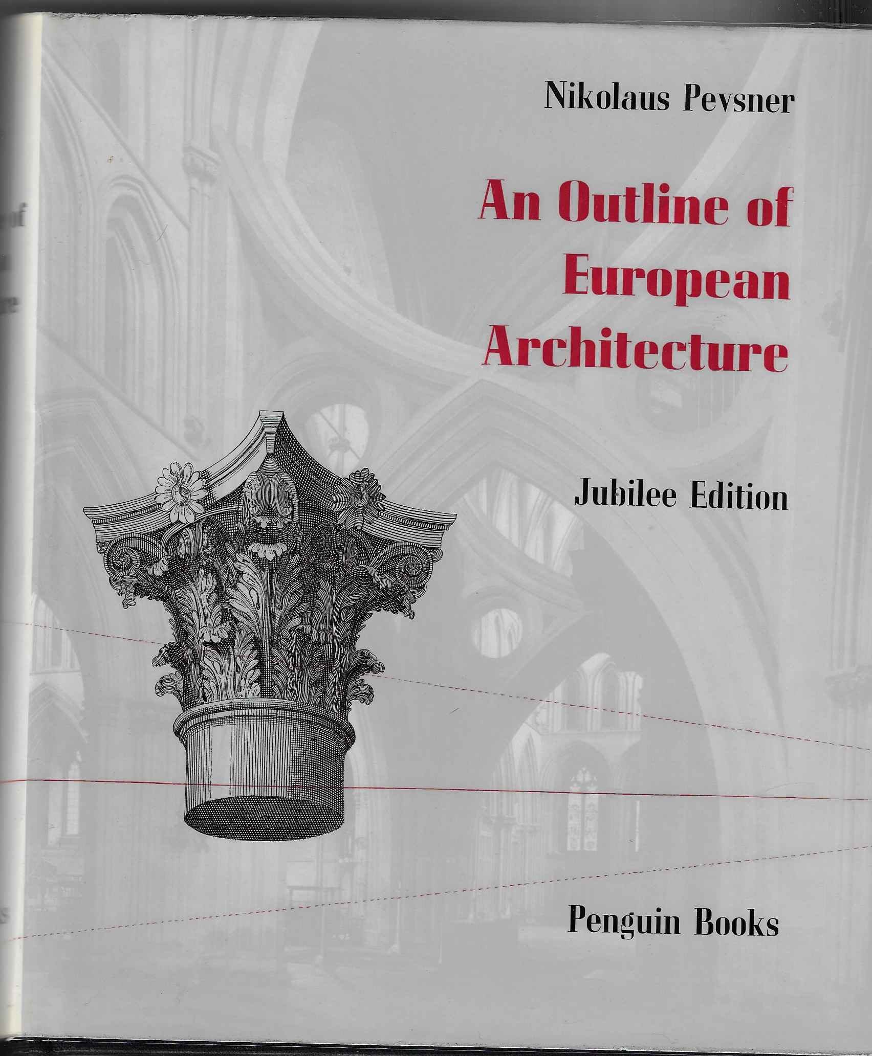 Image for An Outline of European Architecture - Jubilee Edition (slipcased)