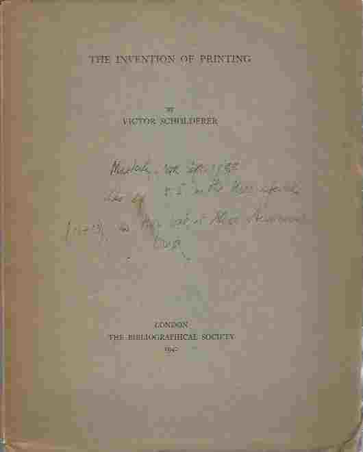 Image for The Invention of Printing