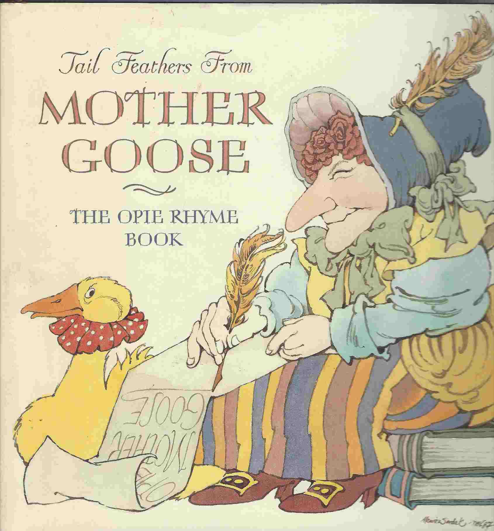 Image for Tail Feathers from Mother Goose The Opie Rhyme Book