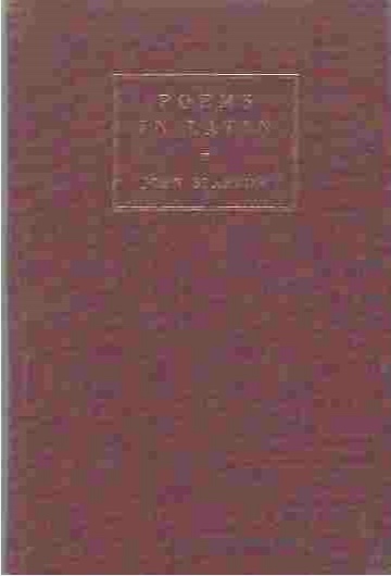 Image for Poems in Latin Together with a few Inscriptions