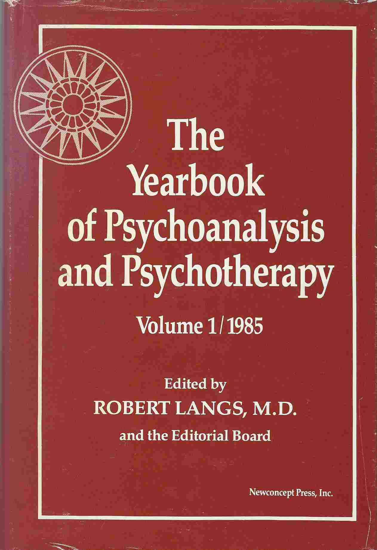 Image for Year Book of Psychoanalysis and Psychotherapy v. 1