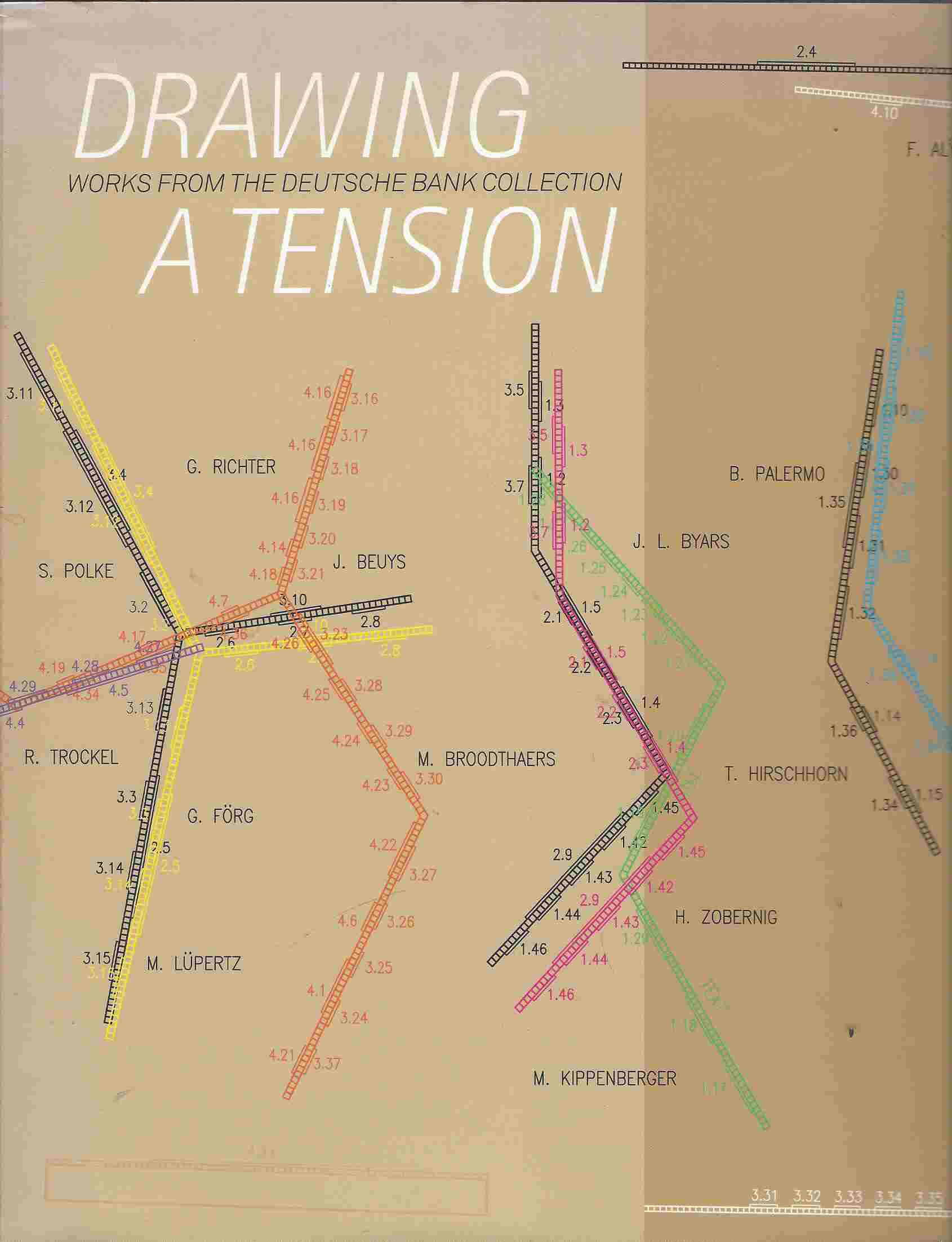 Image for Drawing a Tension : Works from the Deutsche Bank Collection