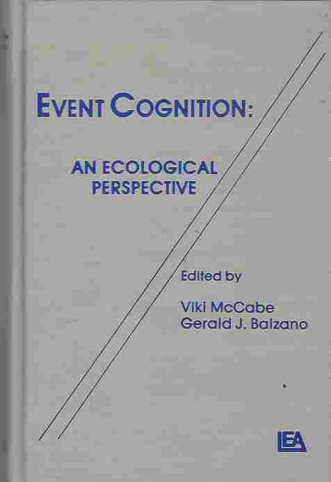 Image for Event Cognition An Ecological Perspective