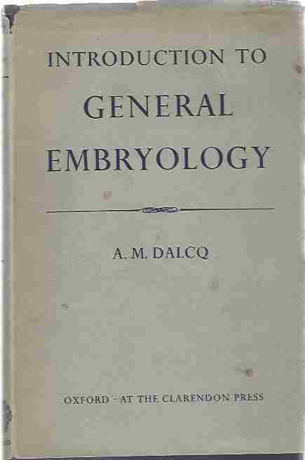 Image for Introduction to general embryology