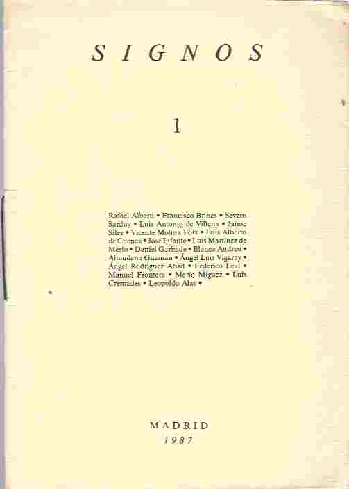 Image for Signos 1