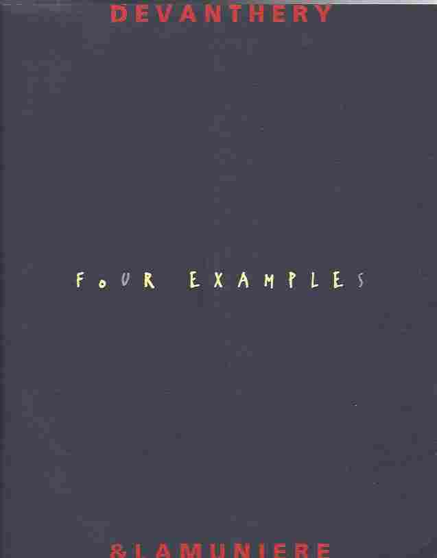 Image for Four Examples Devanthery and Lamuniere