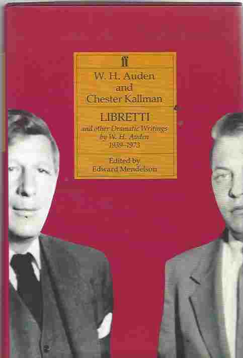 Image for The Complete Works of W. H. Auden Libretti