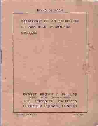 Image for Catalogue of an Exhibition of Paintings by Modern Masters : Exhibition No. 512. May, 1931