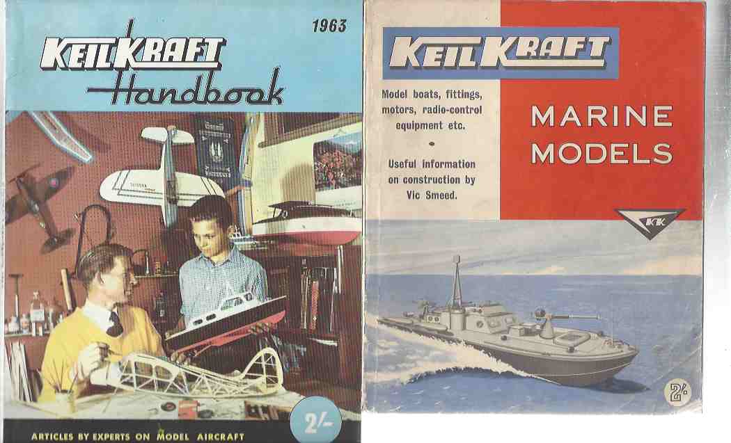 Image for KreilKraft Handbook 1961; KeilKraft Handbook 1963; KeilKraft Marine Models 1961; Marine Models catalogue, ca 1960.