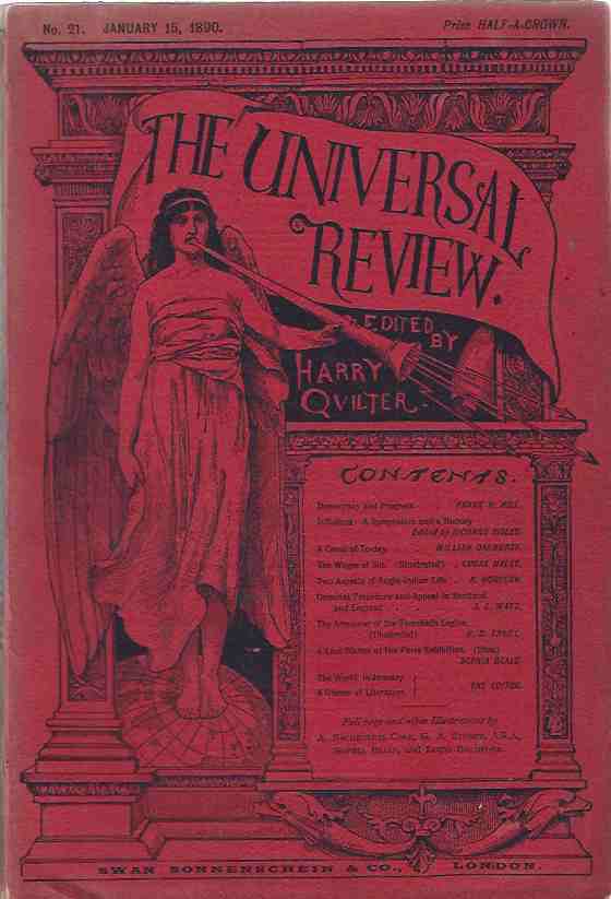 Image for The Universal Review, No 21, January 15, 1890