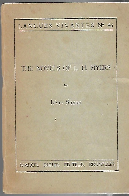 Image for The Novels of L.H. Myers