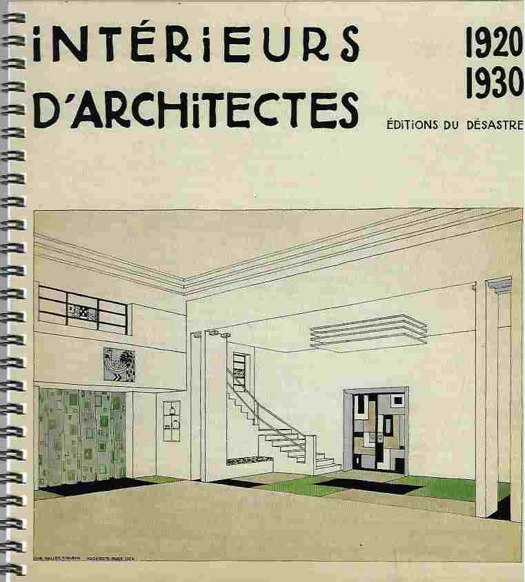 Image for Interieurs D'Architectes, 1920-1930