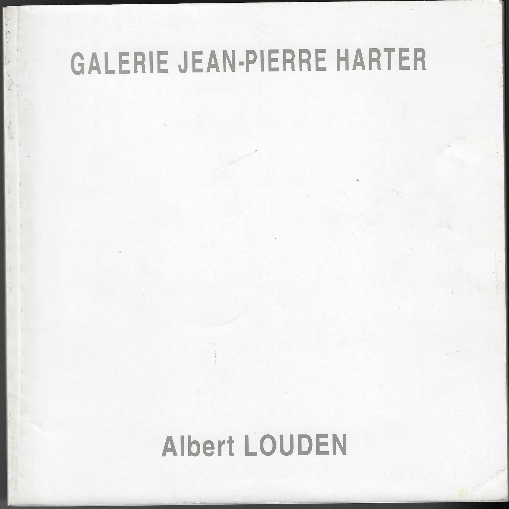 Image for Albert Louden Galerie Jean-Pierre Harter