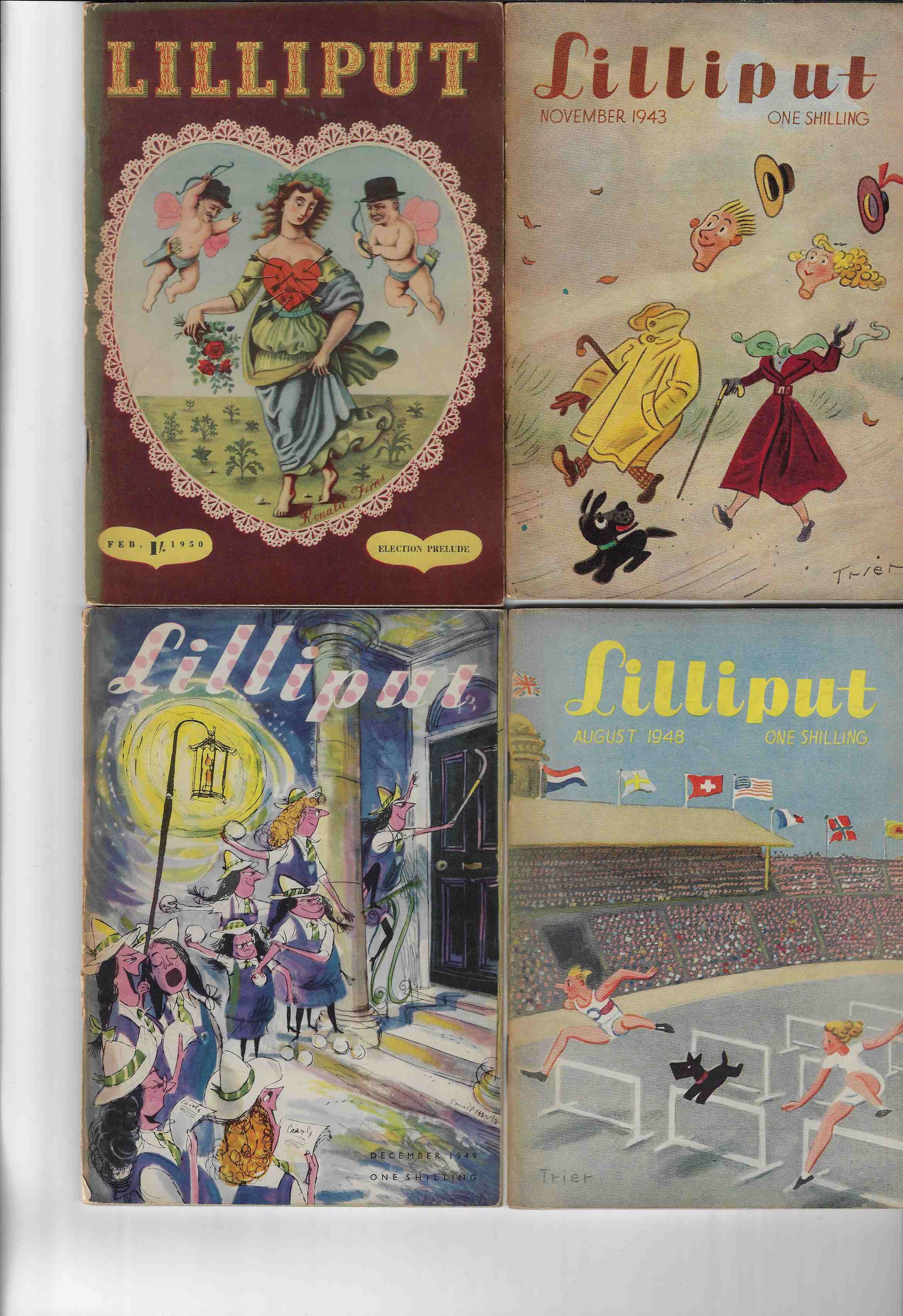 Image for Lilliput Magazine -- 60 issues from April 1938 to Dec-Jan 1954