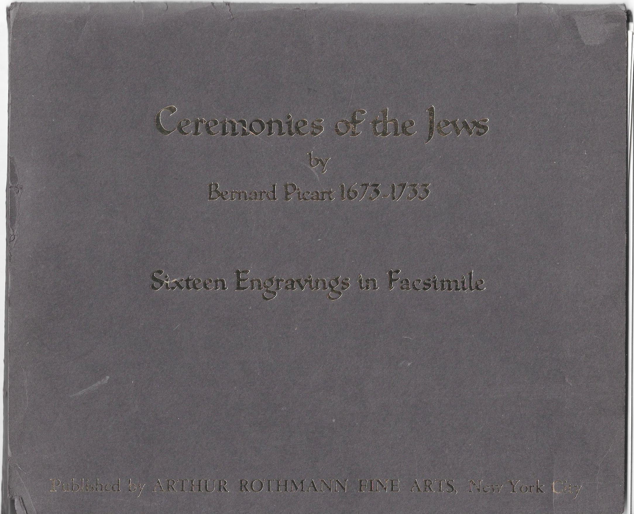 Image for Ceremonies of the Jews