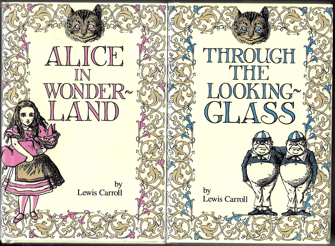 Image for Alice in Wonderland and Through the Looking-Glass and What Alice Found There: 2 Vols, boxed set.